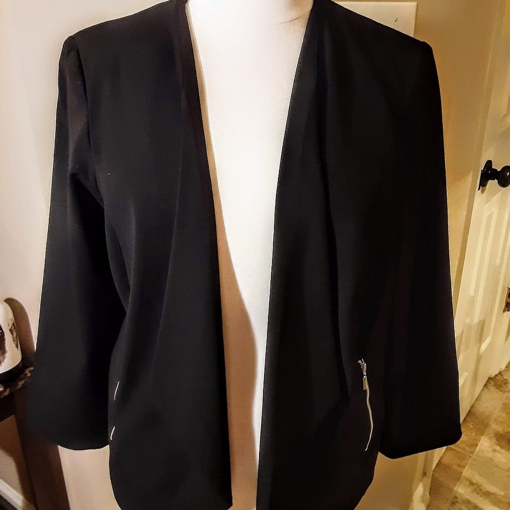 Alfani Open Front Jacket/Blazer, 18W